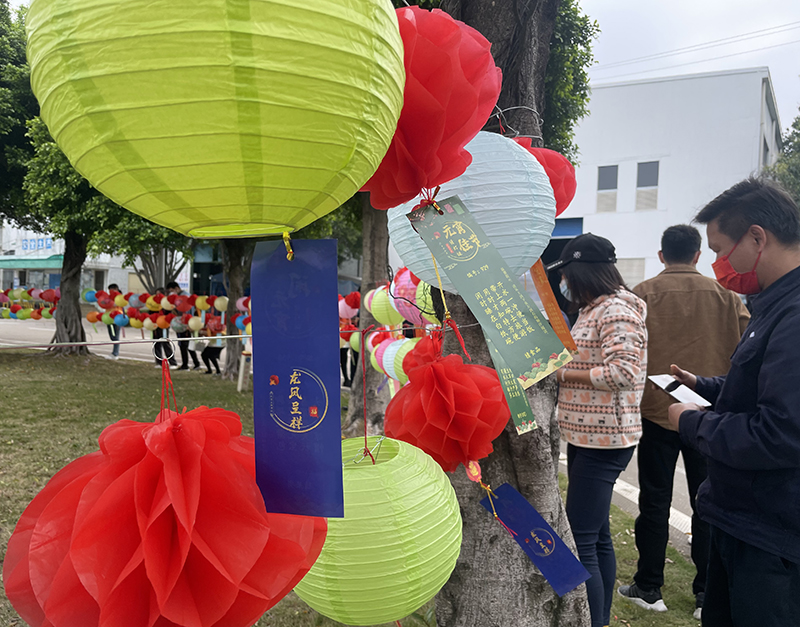 玩游戏，赢好礼，乐鱼网页版页面登录员工欢声笑语迎元宵